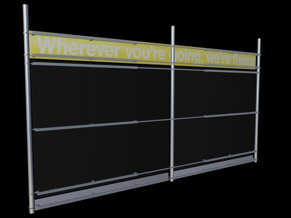 score board 3d model - Indicator Board by Polyx